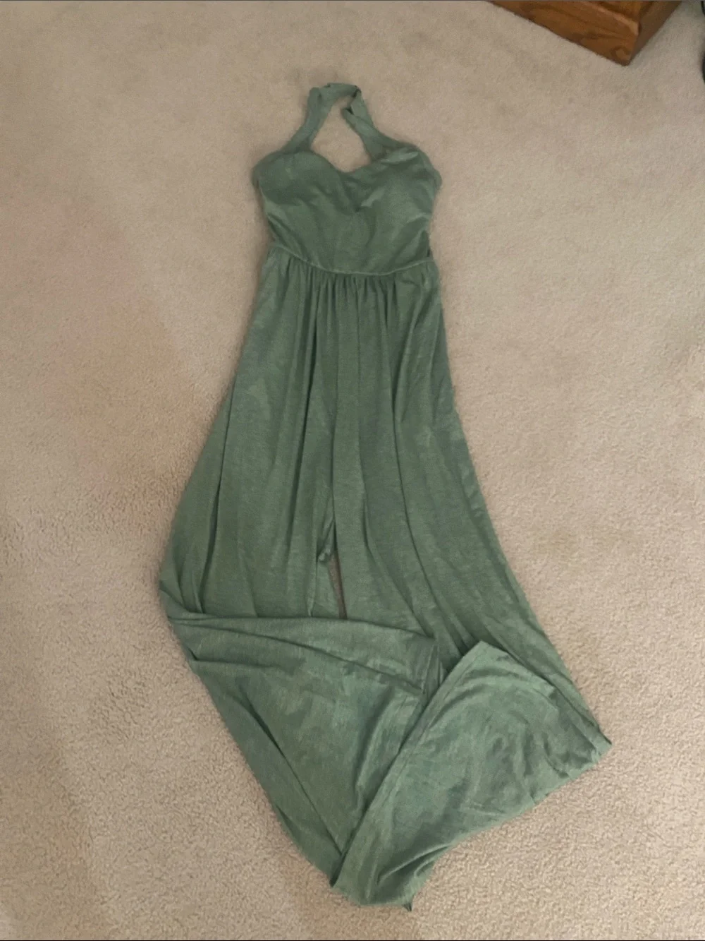 XSMALL.   HALARA BACKLESS TWISTED U NECK EASY PEEZY HAREM JUMPSUIT